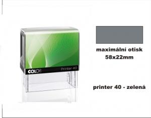 Razítko Colop Printer 40 (58x22mm) 6 řádků textu